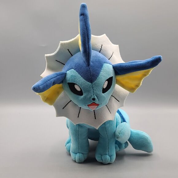 Pokemon Vaporeon 10 Inch Toy 2024 Plush Stuffed Animal Nintendo - Picture 1 of 11